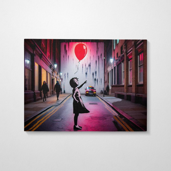 Wallity KNV9962 - 70100 Pintura Decorativa en Lienzo Multicolor 70 x 100 cm
